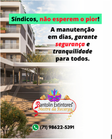 A manutenção em dias, garante segurança e tranquilidade para todos.